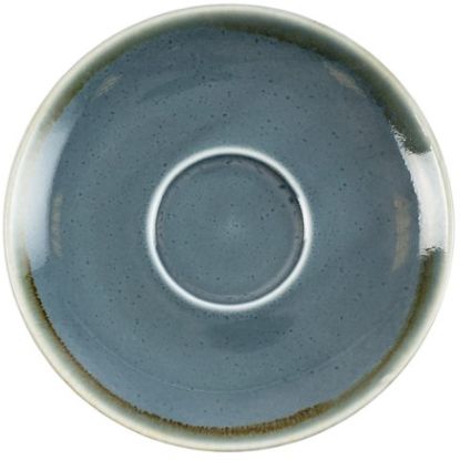 Picture of OLYMPIA KILN CAPPUCCINO SAUCER OCEAN 6.5" (6)