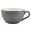 Picture of GENWARE PORCELAIN MATT GREY BOWL SHAPED CUP 17.5CL 6oz (6)