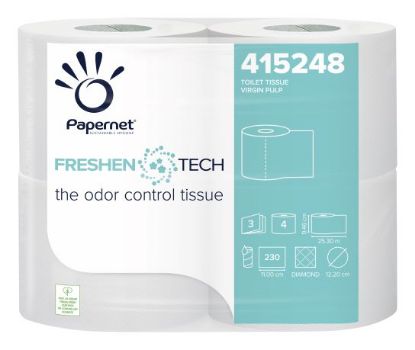 Picture of FRESHEN TECH CONVENTIONAL 160 SHEET TOILET ROLL WHITE 3 PLY (PURE) (28)