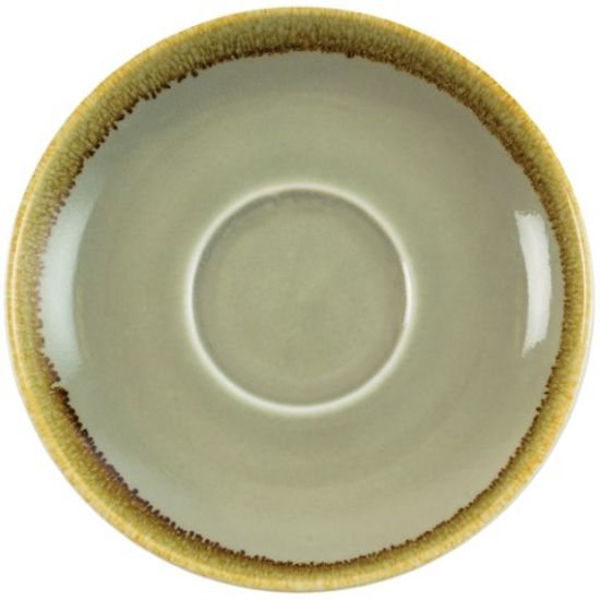 Picture of OLYMPIA KILN CAPPUCCINO SAUCER MOSS 6.5" (6)