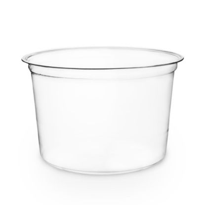 Picture of VEGWARE PLA ROUND DELI CONTAINER 16oz (PACK OF 50)