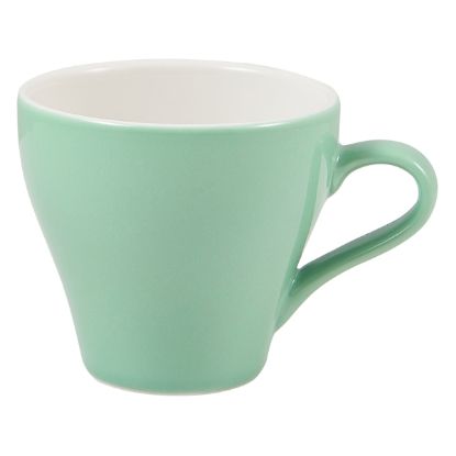 Picture of GENWARE PORCELAIN GREEN TULIP CUP 18CL 6.25oz  (6)