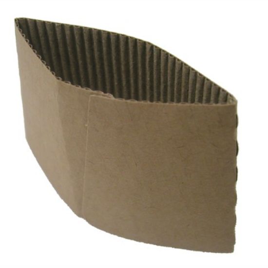 Picture of PACK OF 100 CLUTCH SLEEVE FOR 8/9OZ CUP BROWN 