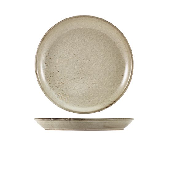 Picture of TERRA PORCELAIN SMOKE GREY COUPE PLATE 30.5CM (6)