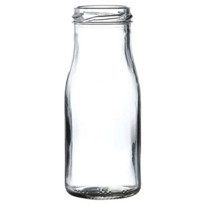 Picture of CASE OF 18 MINI MILK BOTTLES 5.25OZ 15CL