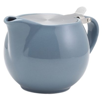 Picture of GENWARE PORCELAIN GREY TEAPOT WITH ST/ST LID AND INFUSER 50CL 17.6oz (6)