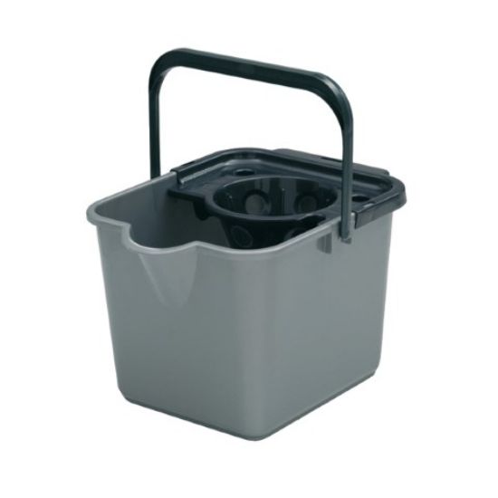 Picture of ADDIS MOP BUCKET AND WRINGER 12L METALLIC