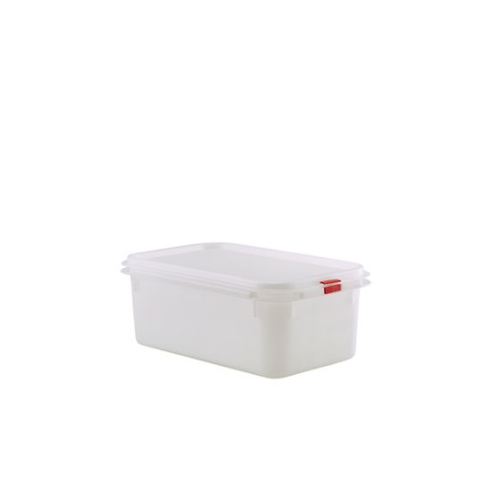 Picture of GENWARE POLYPROPYLENE GASTRONORM CONTAINER GN 1/4 100MM 3LTR