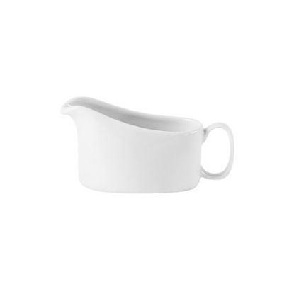 Picture of PORCELITE TRADITIONAL SAUCE BOAT 7oz (CASE OF 6)