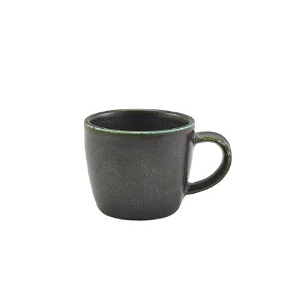 Picture of TERRA PORCELAIN CINDER BLACK ESPRESSO CUP 9CL 3oz (6)