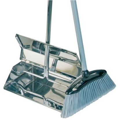 Picture of LOBBY DUSTPAN & BRUSH S/STEEL 900COMP