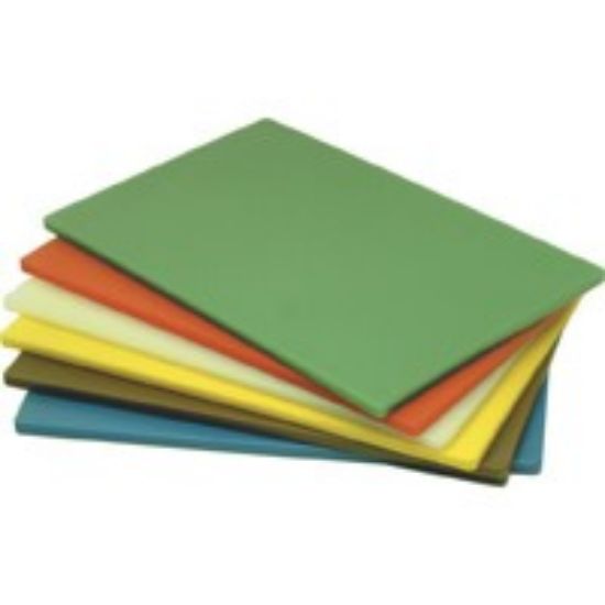 Picture of POLY CHOPPING BOARD 18X12X0.5" GREEN (SINGLE)