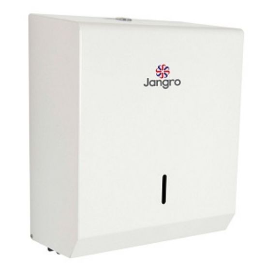 Picture of JANGRO HAND TOWEL DISPENSER WHITE METAL