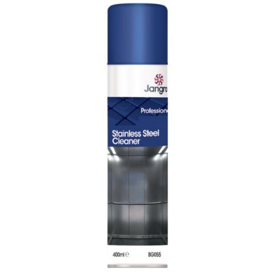 Picture of JANGRO STAINLESS STEEL CLEANER AEROSOL 400ML (SINGLE)