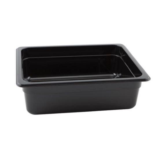 Picture of GASTRONORM FOOD PAN 1/2 100mm BLACK 6 LTR *P