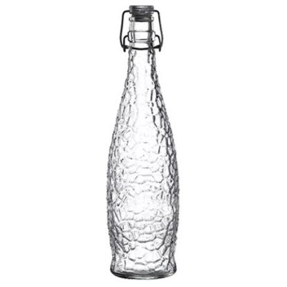 Picture of CASE OF 6 GLACIER BOTTLE WITH CLEAR CLIP LID 1LTR