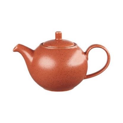 Picture of CASE OF 4 STONECAST BEVERAGE POT 15oz 42.6cl SPICED ORANGE