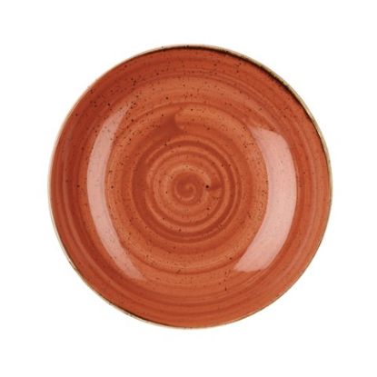 Picture of CASE OF 6 STONECAST COUPE BOWL LARGE 12" SPICED ORANGE