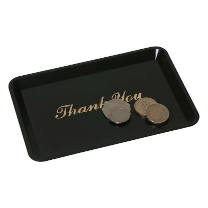 Picture of TIP TRAY THANK YOU 4.5 x 6.5" BLACK