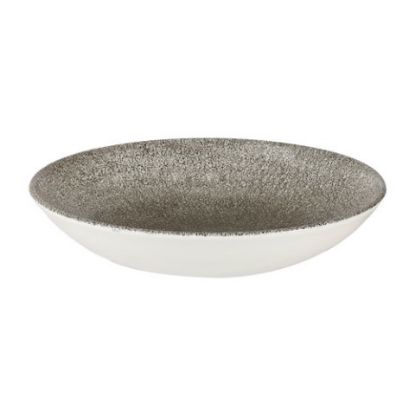 Picture of RAKU QUARTZ BLACK COUPE BOWL 7.25" 15oz (12)