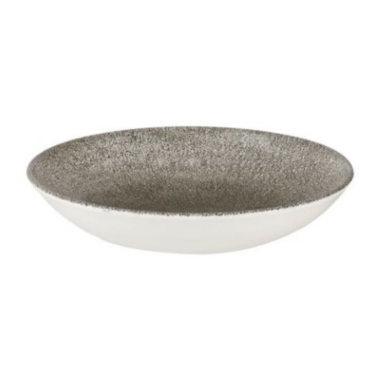 Picture of RAKU QUARTZ BLACK COUPE BOWL 7.25" 15oz (12)