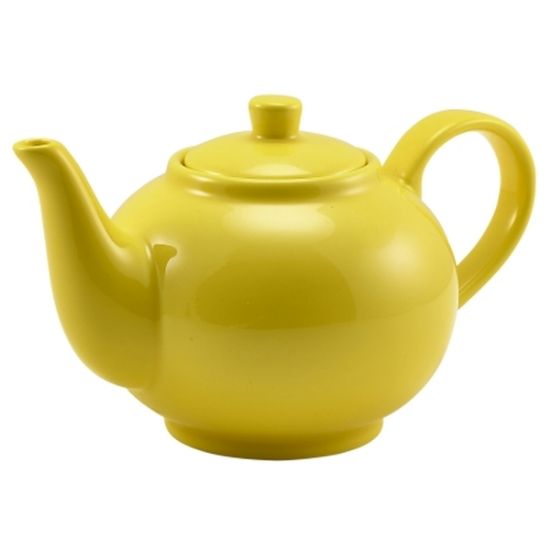 Picture of GENWARE PORCELAIN YELLOW TEAPOT 15.75oz (6)