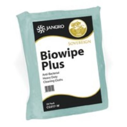 Picture of JANGRO PREMIUM BIOWIPE PLUS 50CMX36CM GREEN (PACK OF 25)