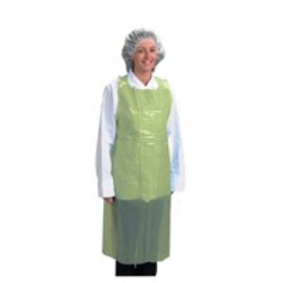 Picture of CASE OF (1000) YELLOW DISPOSABLE APRONS (ROLL)W686 x L1170MM