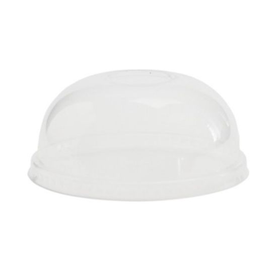 Picture of CASE OF (500) VEGWARE DOME COLD LID 115MM CLEAR FITS 12-32OZ SOUP 115 SERIES