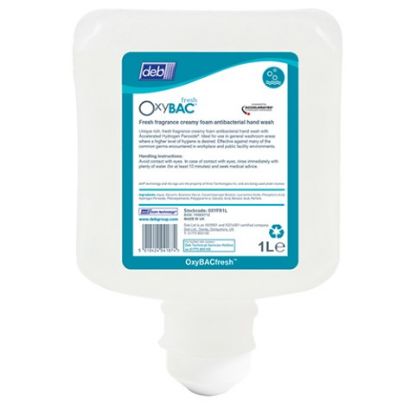 Picture of DEB OXYBAC FRESH ANTI BAC FOAM HAND WASH 1LTR (6)