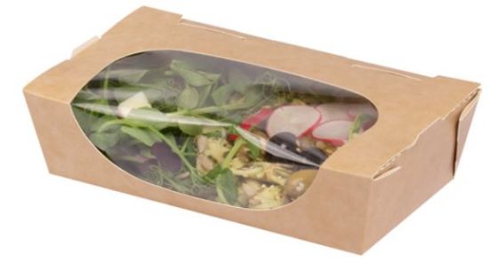 Picture of KRAFT TUCK TOP SALAD PACK LARGE 200X120X50mm (200)