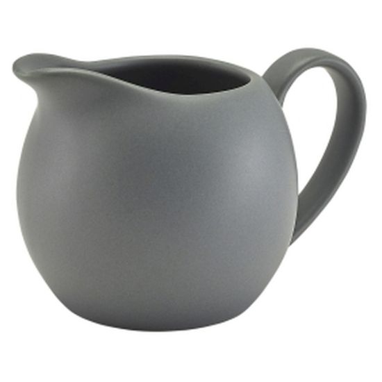 Picture of GENWARE PORCELAIN MATT GREY MILK JUG 14CL 5oz (6)