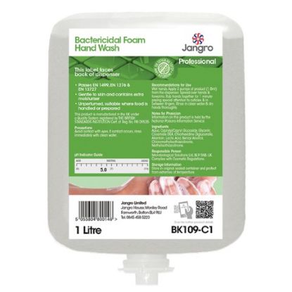 Picture of JANGRO BACTERICIDAL FOAM HAND WASH 1 LITRE (SINGLE)