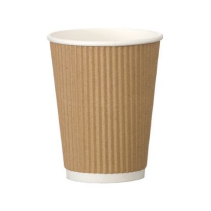 Picture of KRAFT RIPPLE WRAP HOT CUP 12OZ x 25