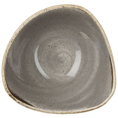 Picture of CHURCHILL STONECAST LOTUS BOWL 6" PEPPERCORN GREY (CASE OF 12)