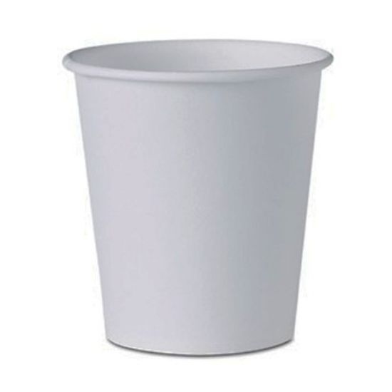 Picture of 4OZ ESPRESSO SINGLE WALL PAPER CUP WHITE x 50