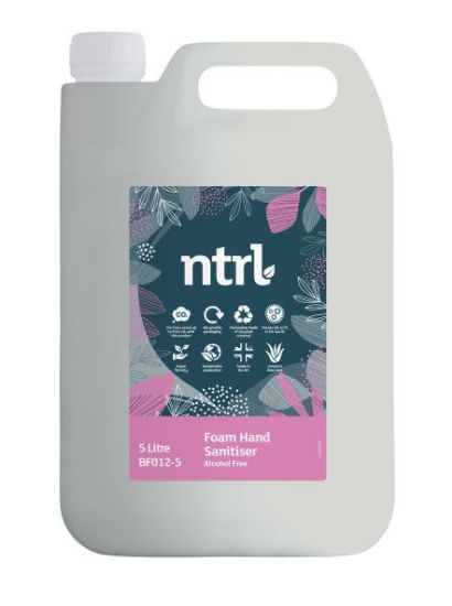 Picture of JANGRO ntrl FOAM HAND SANITISER 5L (SINGLE)