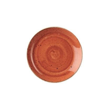 Picture of CASE OF 12 STONECAST EVOLVE COUPE PLATE 6.5" SPICED ORANGE