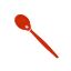 Picture of POLYCARB DESSERT SPOON RED (12)