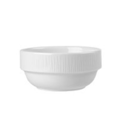 Picture of CHURCHILL BAMBOO STACKING BOWL 14oz WHITE (CASE OF 6)