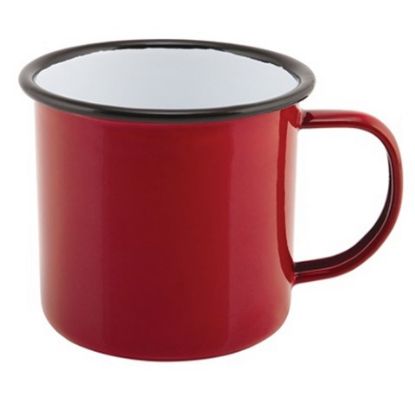 Picture of ENAMEL CHIP MUG 12.5OZ RED *P