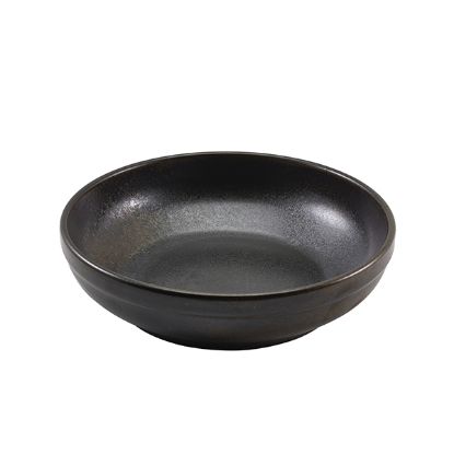 Picture of TERRA PORCELAIN CINDER BLACK COUPE BOWL 20CM (6)