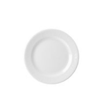 Picture of BAMBOO FOOTED SIDE PLATE 6.5" WHITE (CASE OF 12)