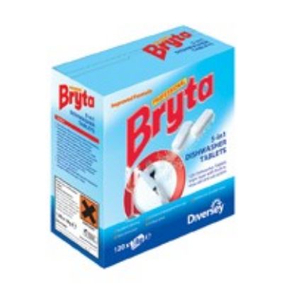 Picture of BRYTA 5IN1 DISHWASHER TABLETS 2KG (PACK OF 120)