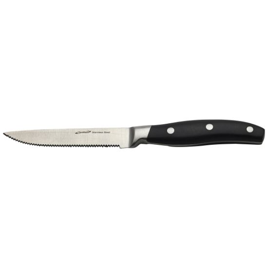 Picture of PREMIUM BLACK HANDLED STEAK KNIFE (12)