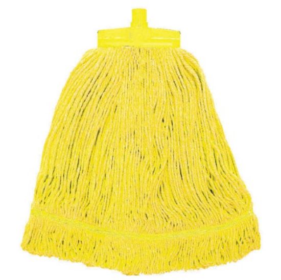 Picture of INTERCHANGE MOPHEAD WITH BUILT IN SCOURER YELLOW