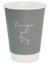 Picture of CASE OF 500 GREY 12oz SIGNATURE PAPER DOUBLE WALL COFFEE CUP