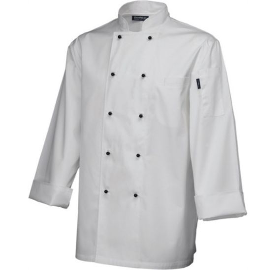 Picture of HEAD CHEF JACKET SUPERIOR LONG SLEEVE WHITE SIZE XXLARGE