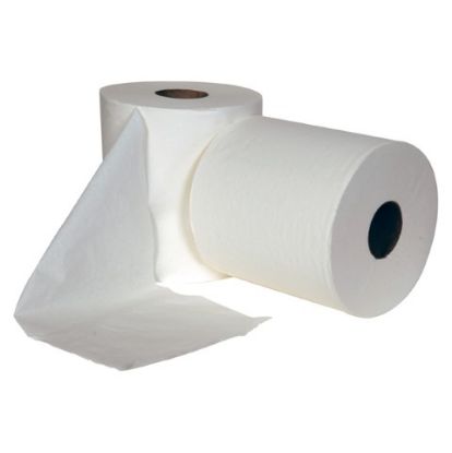 Picture of JANGRO CENTREFEED 2PLY 17.5CM WHITE 150MTR POLYWRAPPED RECYCLED (6)