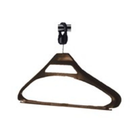 Picture of COAT HANGER SECURITY COMPLETE BROWN